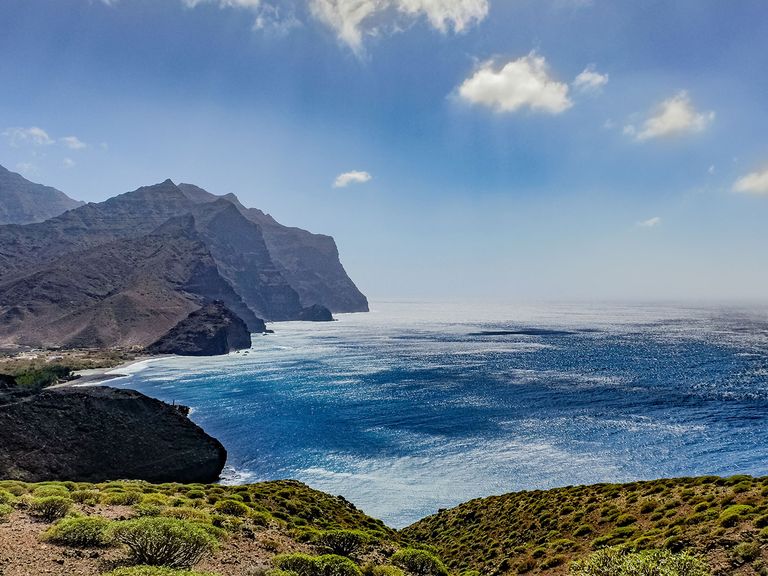 Gran Canaria ist die drittgrößte der Kanarischen Inseln. Gran Canaria, Meer