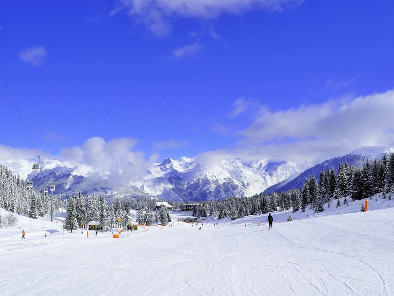 Courchevel, Wintersportort in Frankreich Courchevel, Wintersportort in Frankreich