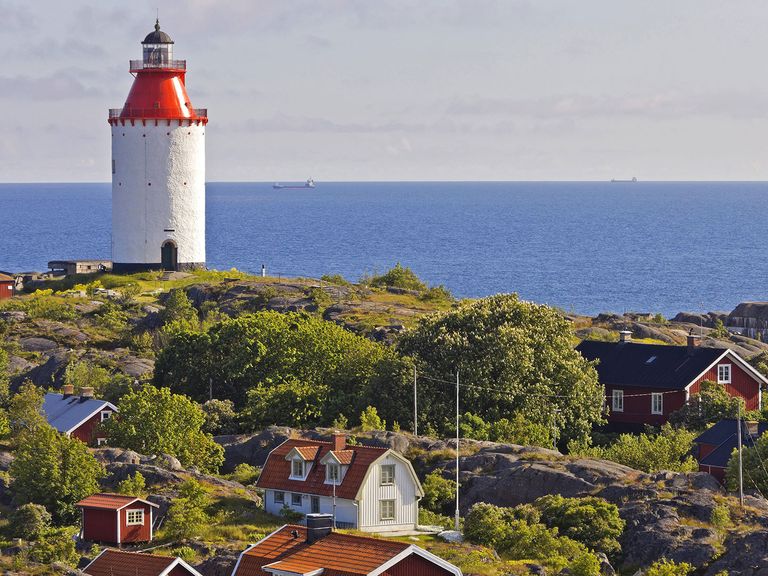 Landsort auf Öja in Schweden
