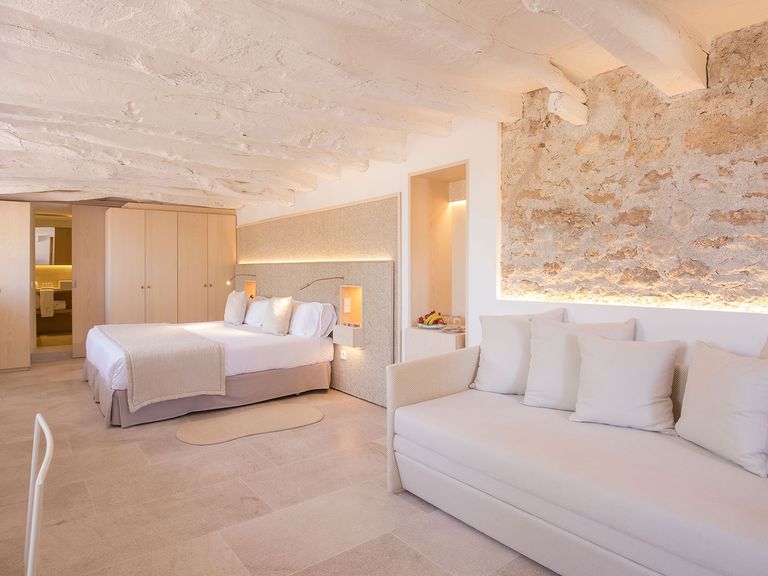 Junior Suite im Can Simoneta, von innen