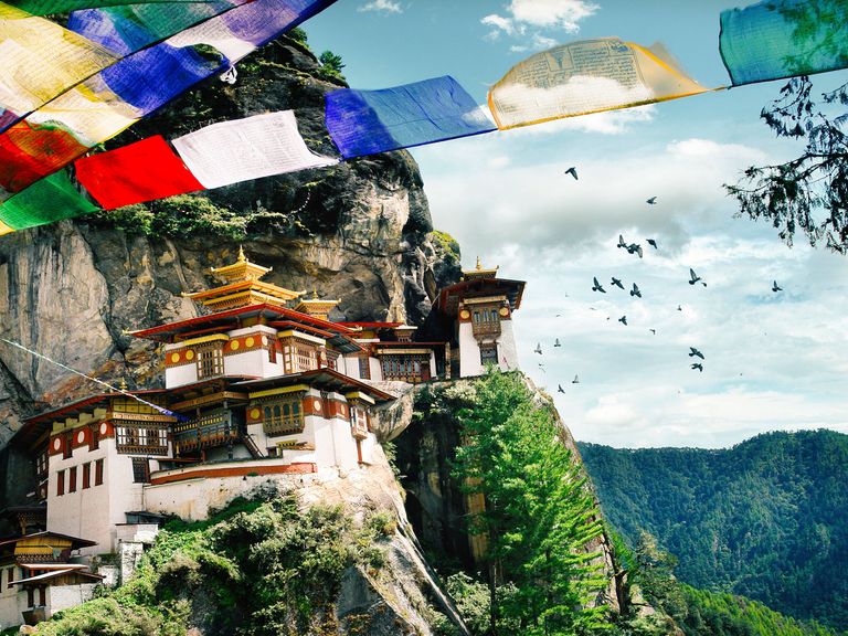 Taktshang-Kloster in Bhutan