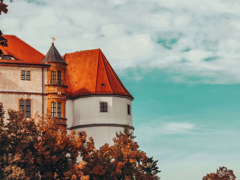 Flügel von Schloss Hartenfels in Torgau