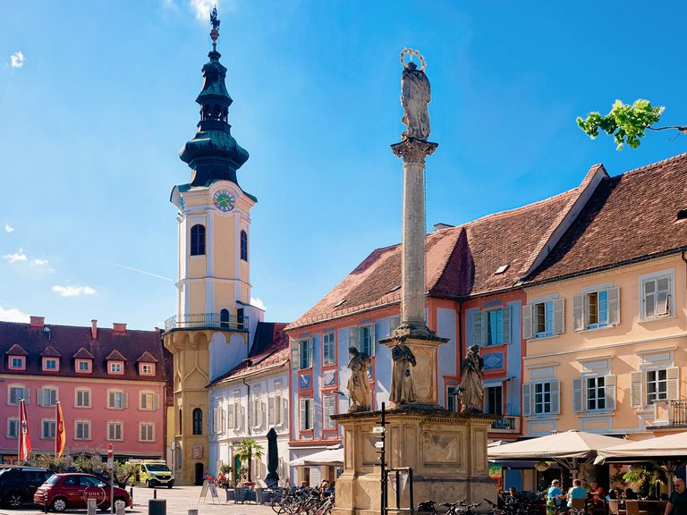 Blick auf die Altstadt von Bad Radkersburg Bad Radkersburg in der Steiermark