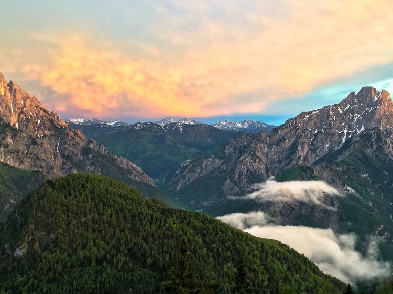 Beeindruckende Bergwelten im Nationalpark Gesäuse in der Steiermark Nationalpark Gesäuse, Steiermark