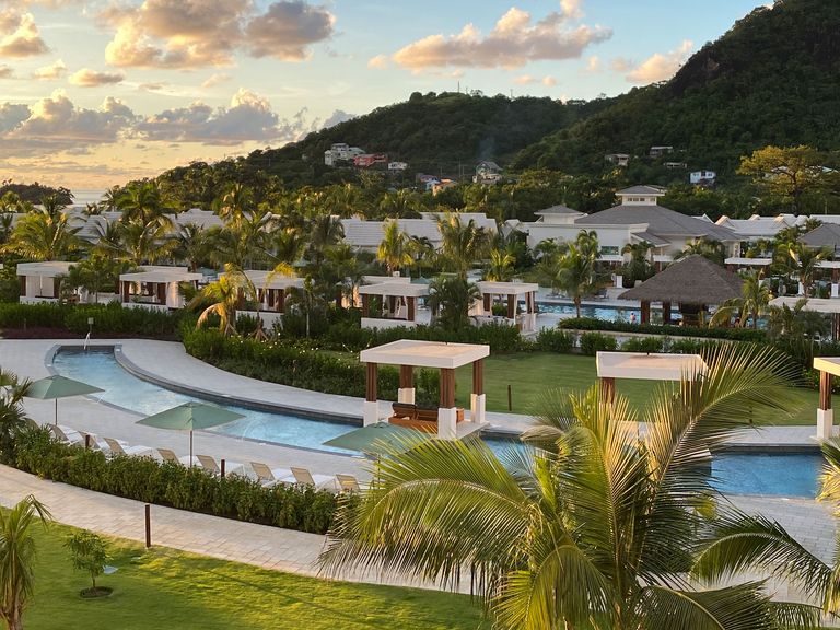 Sandals Saint Vincent, Blick auf das Resort
