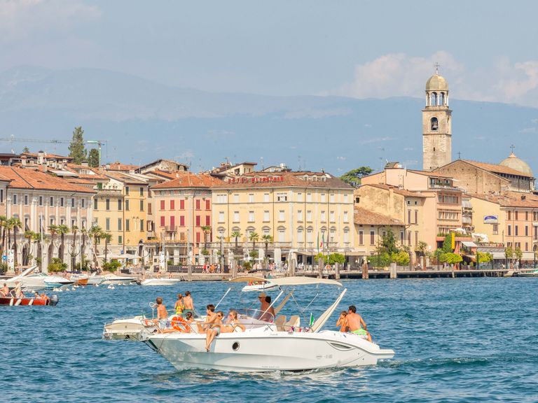 Bootstour vor Salo am Gardasee