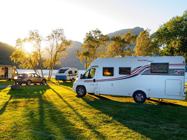 Camping, Wohnmobil in Norwegen