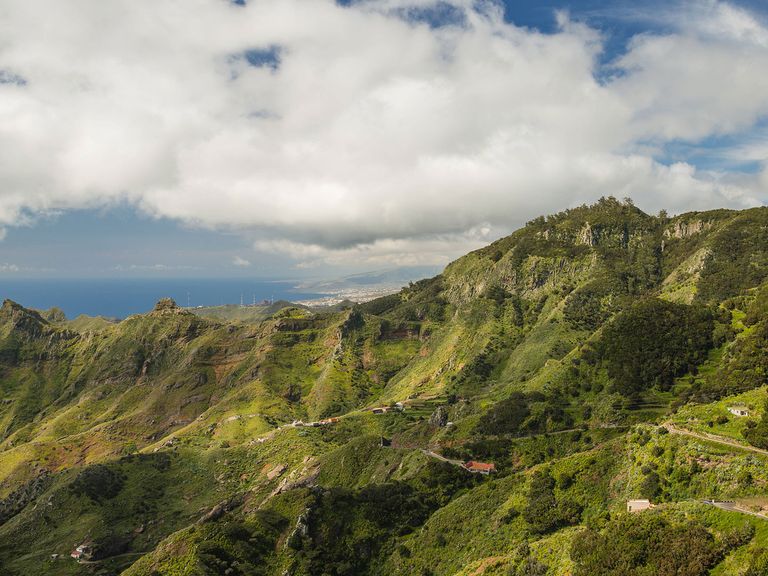 Mirador de Pico del Inglés, Blick aus Anaga-Gebirge