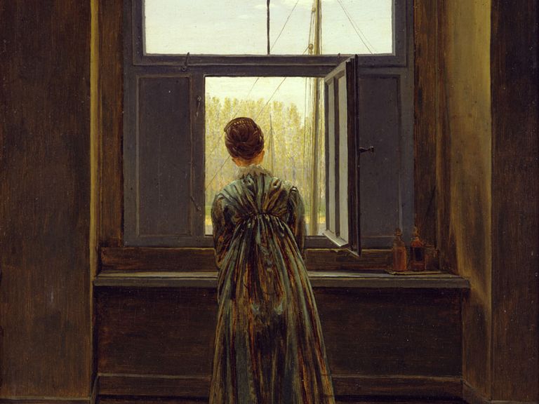 Caspar David Friedrich, Frau am Fenster