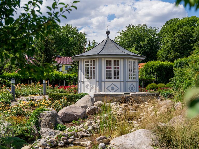 Rosengarten Pavillon in Bad Langensalza
