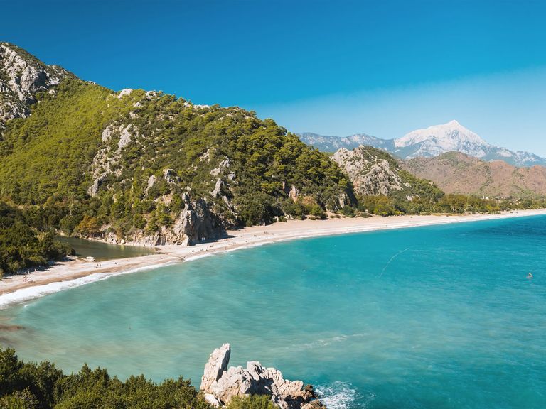 Cirali Strand nahe Olympos, Türkei