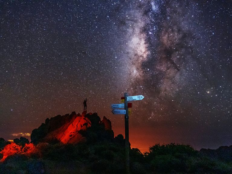Reisen im Zeichen der Sterne: das große Reisehoroskop für 2026 Sternenhimmel über La Palma
