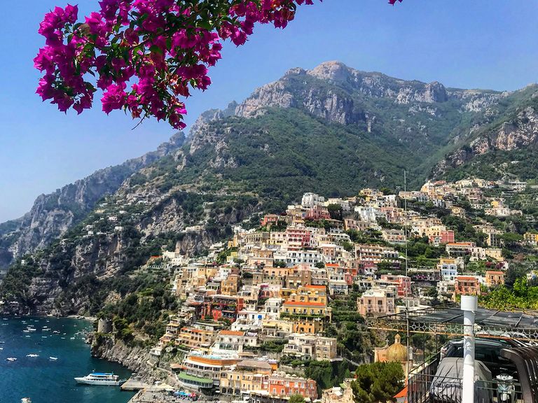 Positano an der Amalfiküste