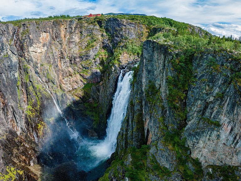 Der Vøringsfossen in Norwegen 