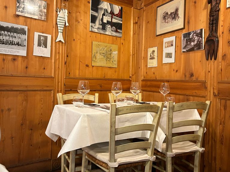 Osteria ai Maestri, Innenansicht