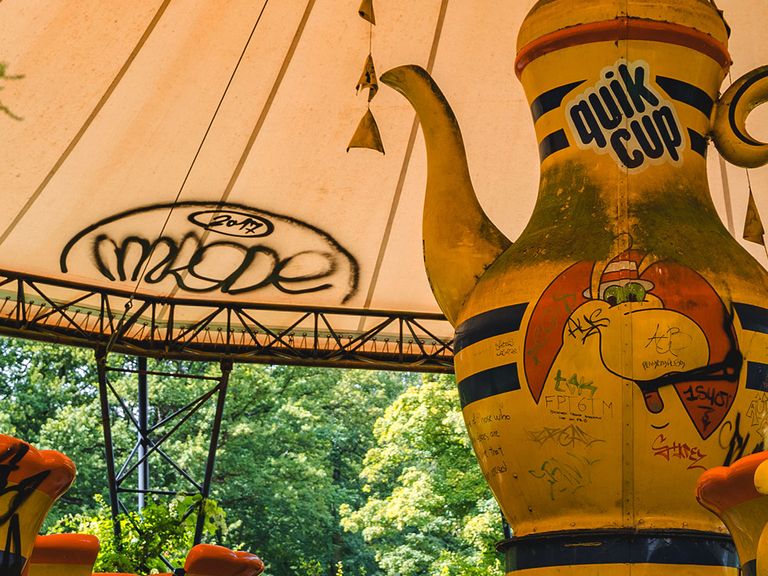 Karussell im Spreepark, Berlin