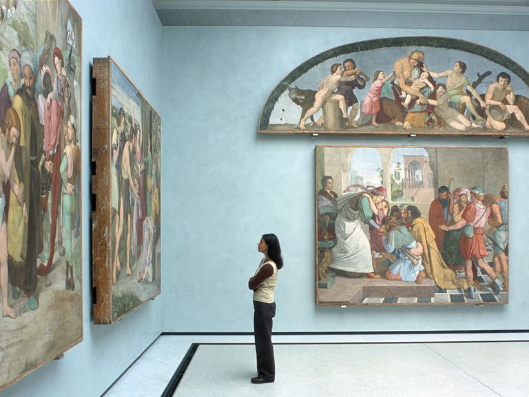Alte Nationalgalerie Fresken der Casa Bartholdy c_Pierre Adenis_Staatliche Museen zu Berlin_BPK