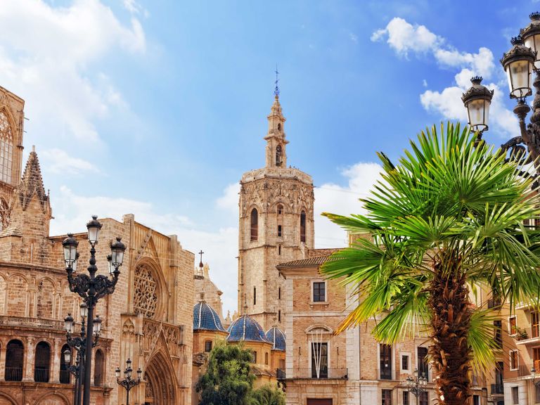 Valencia gehört unbestritten zu den schönsten Städten in Spanien. Stadtansicht Valencia