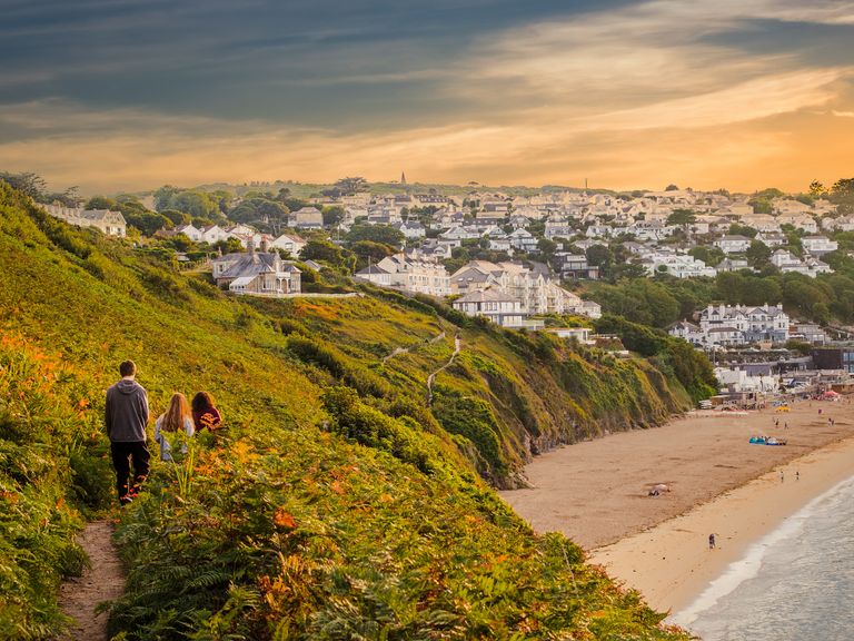 Blick auf St Ives, Cornwall