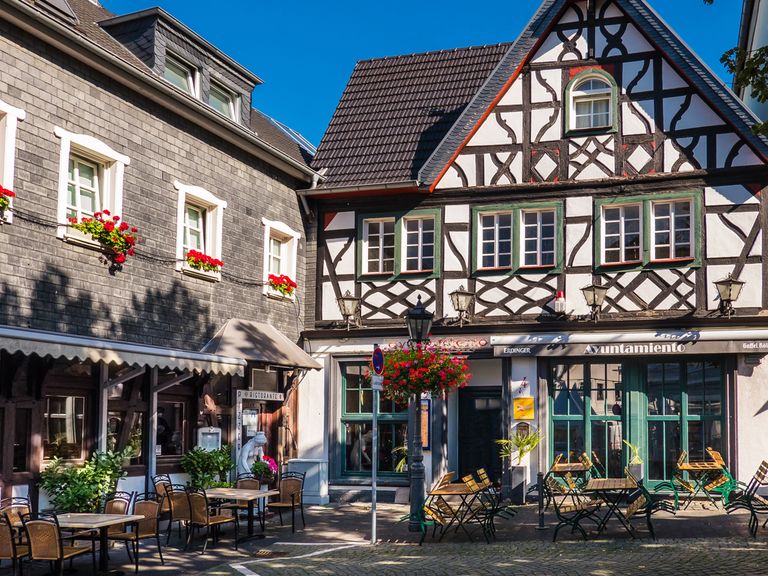 Innenstadt mit Fachwerk in Bad Honnef