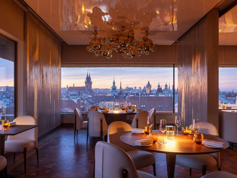 Restaurants Zlatá Praha im Fairmont Golden Prague
