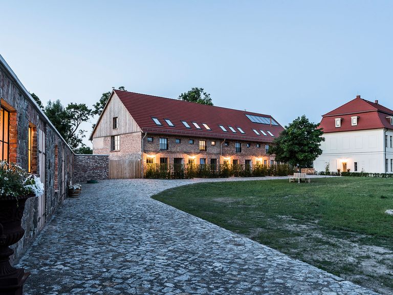 Gutshof Fredenwalde in der Uckermark