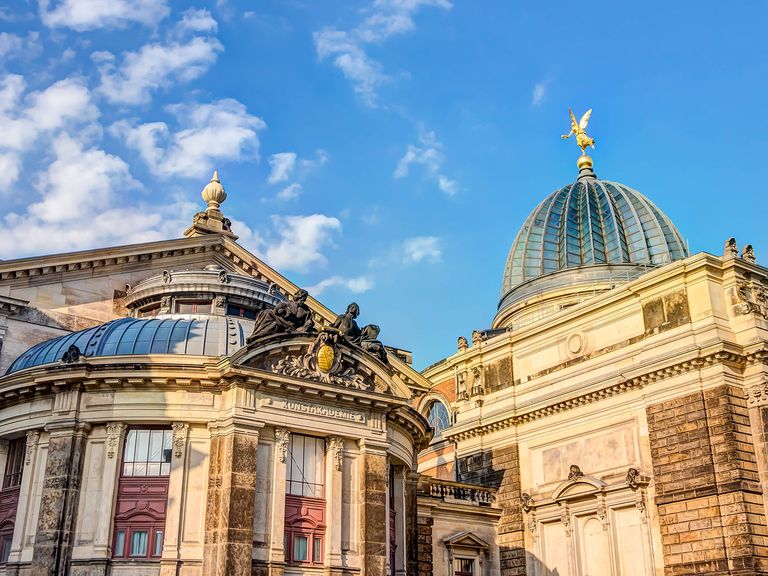 Hier zu sehen: das Albertinum in Dresden, das zahlreiche Kunstwerke Friedrichs beherbergt. Albertinum in Dresden