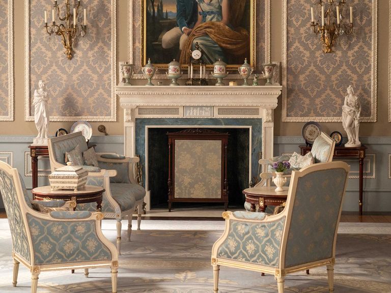 Der Salon der Bridgertons im Halton House in Aylesbury Salon der Bridgertons im Halton House Aylesbury