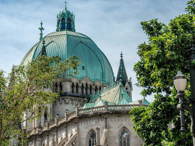 Hier zu sehen: die Kathedrale von São Paulo. Kathedrale von São Paulo