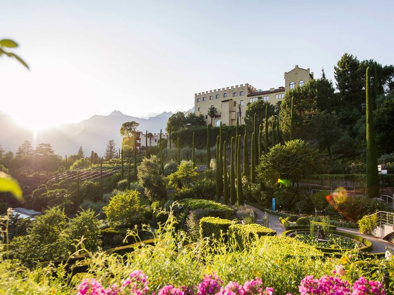 Eine der wichtigsten Sehenswürdigkeiten in Meran: Schloss Trauttmansdorff Schloss Trauttmansdorff in Meran