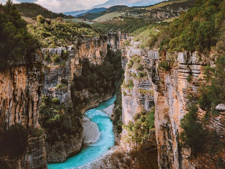 Osum-Schlucht in Albanien