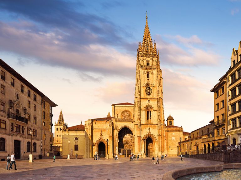 Kathedrale San Salvador in Oviedo, Asturien