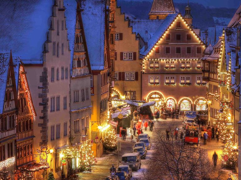 Romantischer geht’s nicht: Der Reiterlesmarkt in Rothenburg ob der Tauber ist traumhaft schön. Rothenburg ob der Tauber, Reiterlesmarkt