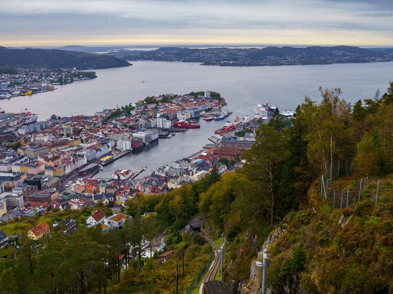 Bergbahn Fløibanen