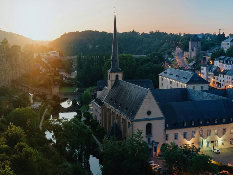 Blick auf Luxemburg-Stadt Blick auf Luxemburg-Stadt