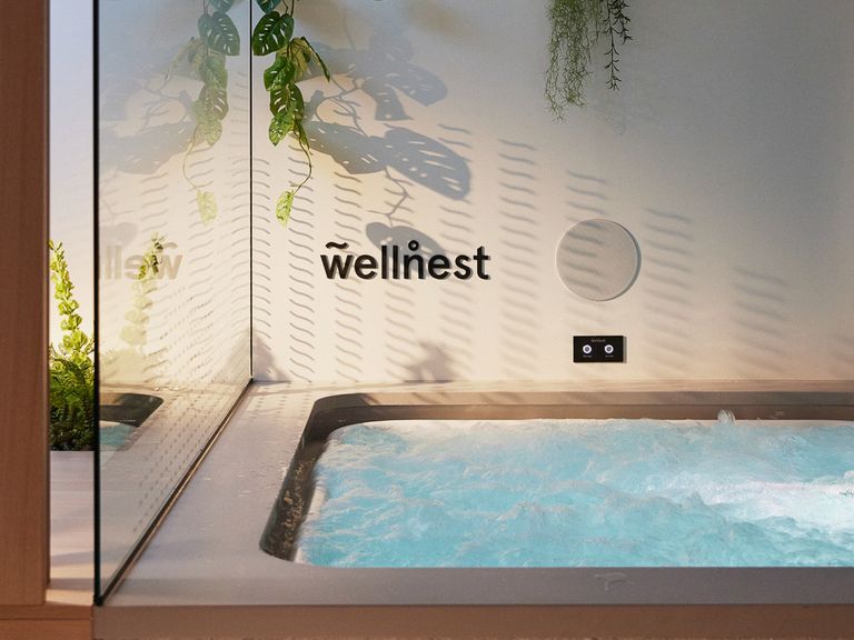 Wellnest Nest mit Whirlpool