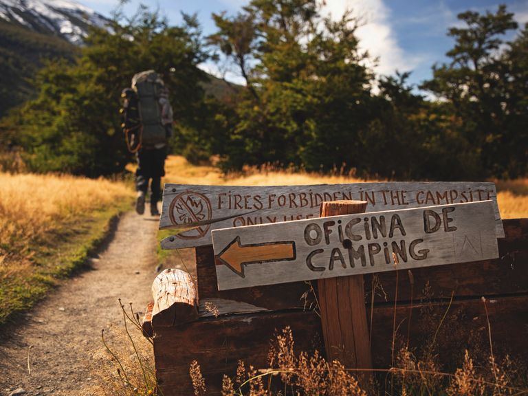 Campen in Patagonien