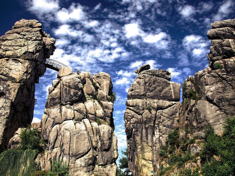 Nordrhein-Westfalen Externsteine Nordrhein-Westfalen Externsteine