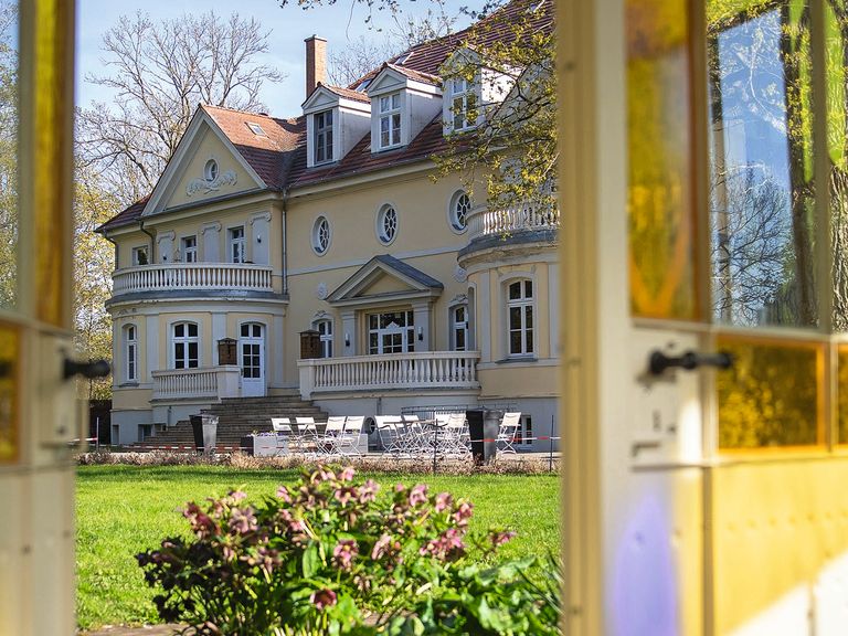 Gut Saunstorf von außen 