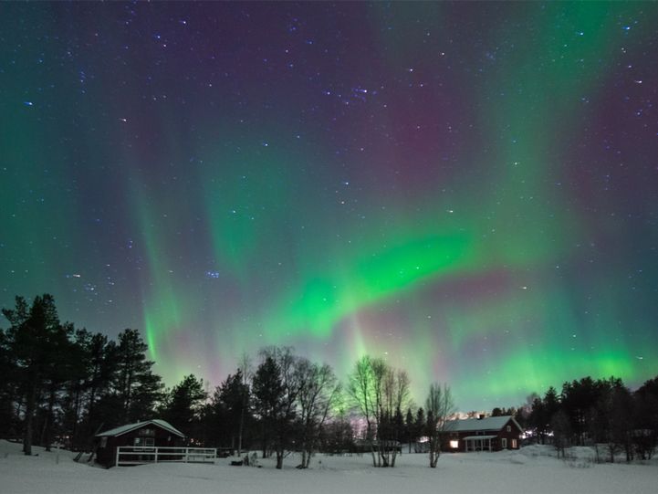 Lappland Polarlichter