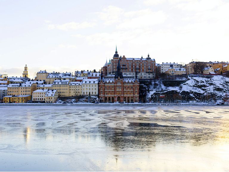 Stockholm im Winter