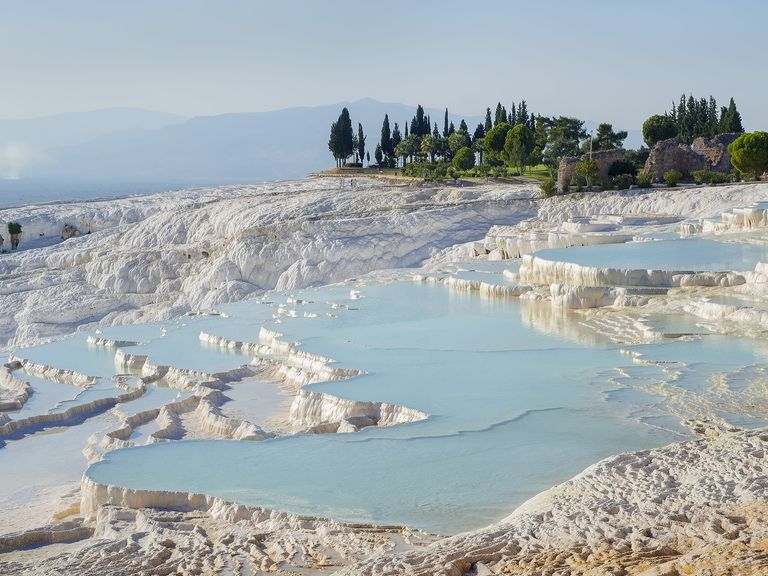 Die Kalkterrassen von Pamukkale Pamukkale
