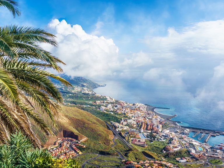 Blick auf Santa Cruz de La Palma Santa Cruz de La Palma