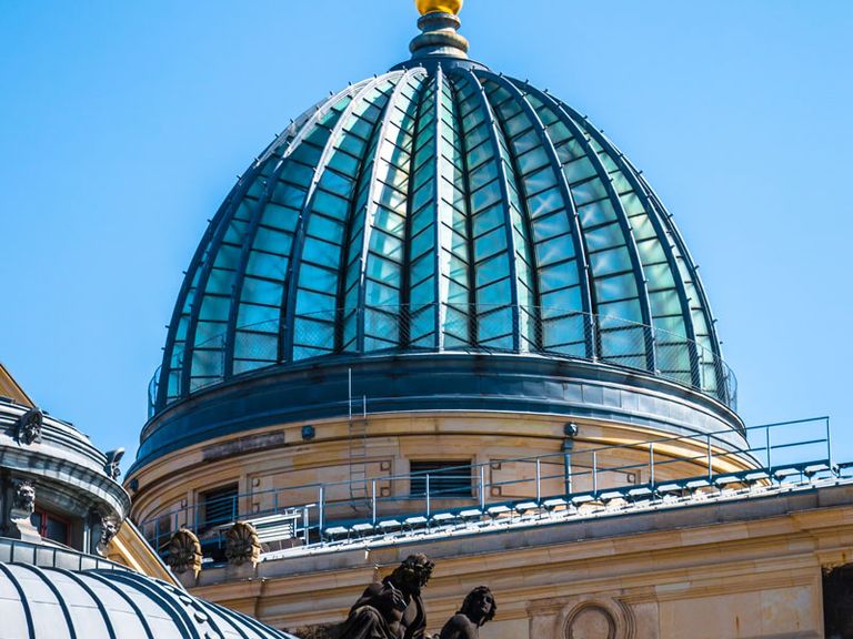 Kuppel des Albertinums in Dresden