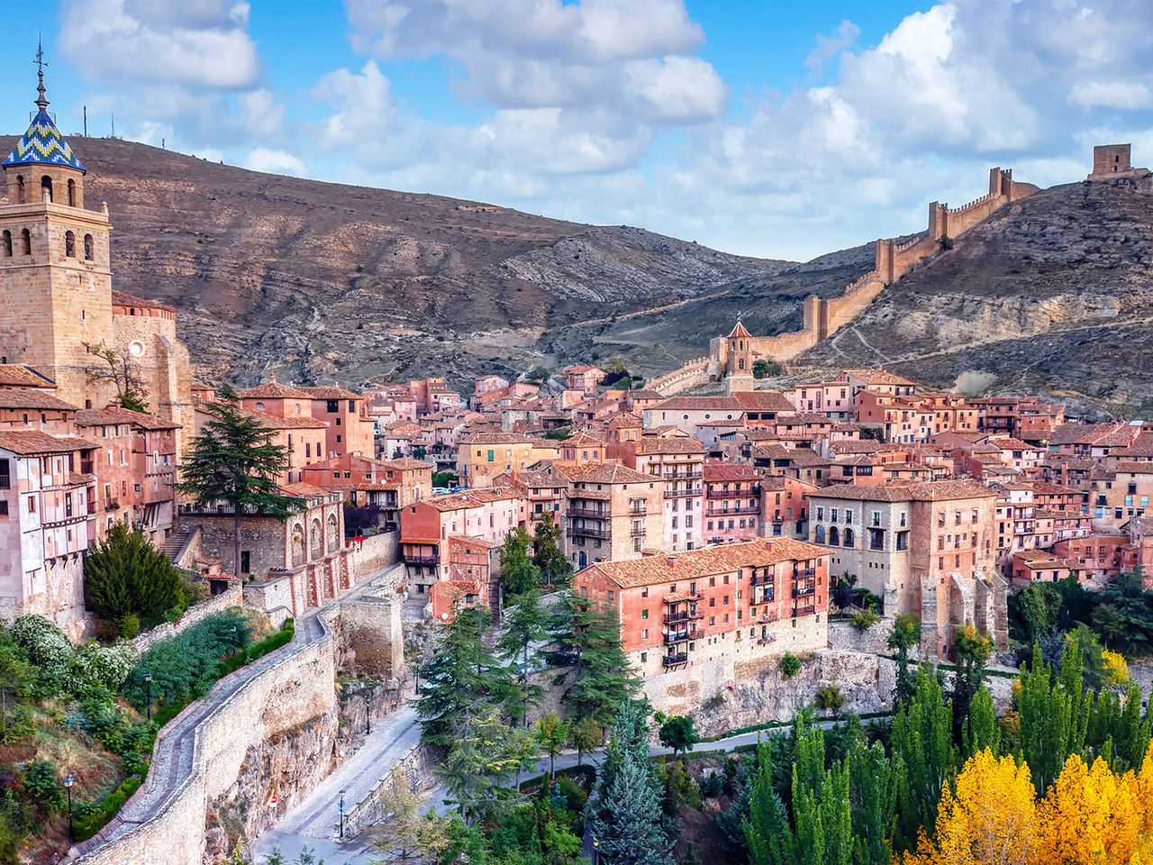 Altstadt Albarracín, Aragonien