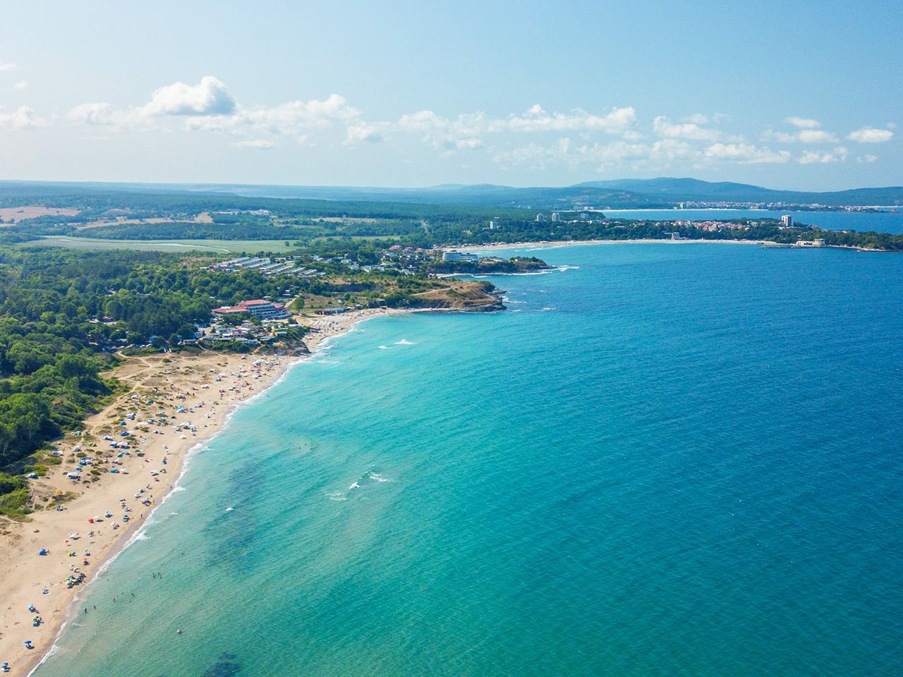 Strände von Lozenets, Bulgarien