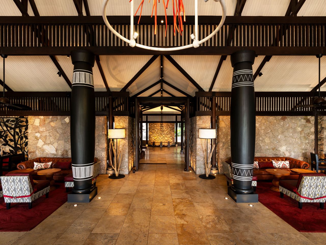 Interieur in der Lobby, Constance Lemuria Praslin