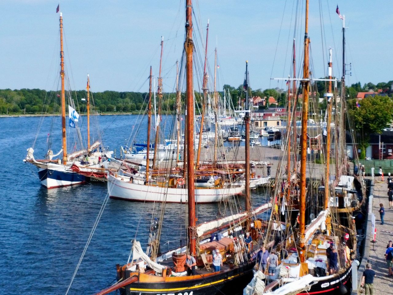 Haikutter-Regatta bei der Hanse Sail 2025