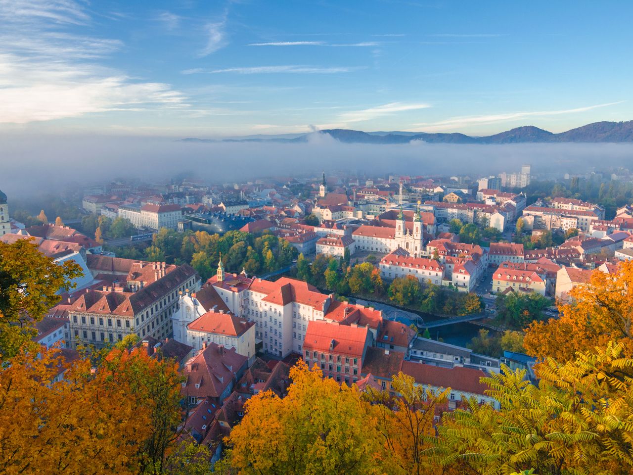 Blick auf Graz