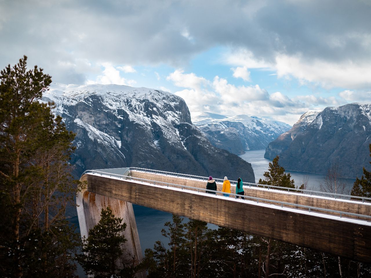 Stegastein Aussichtsplattform, Norwegen 